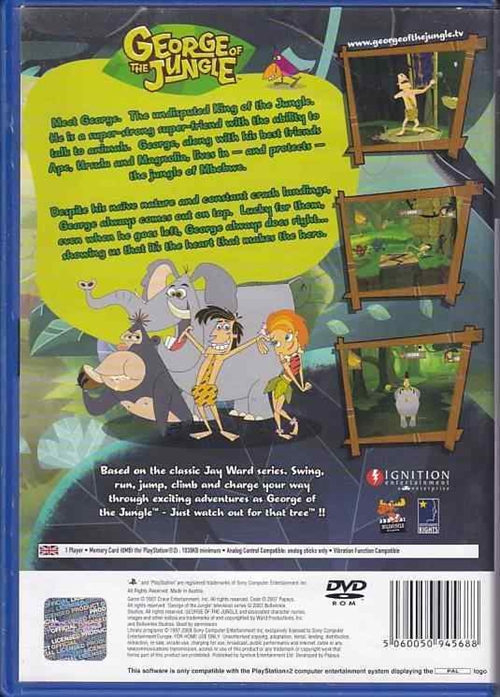 George of the Jungle - PS2 (B Grade) (Genbrug)